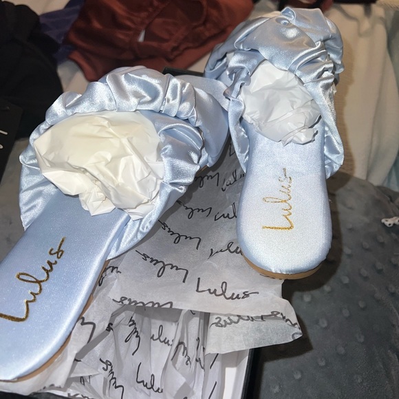 Blue Sandals - Picture 2 of 9